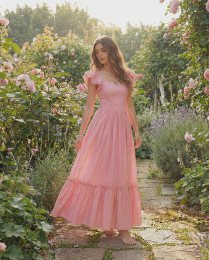 Brietta Dress - Rose